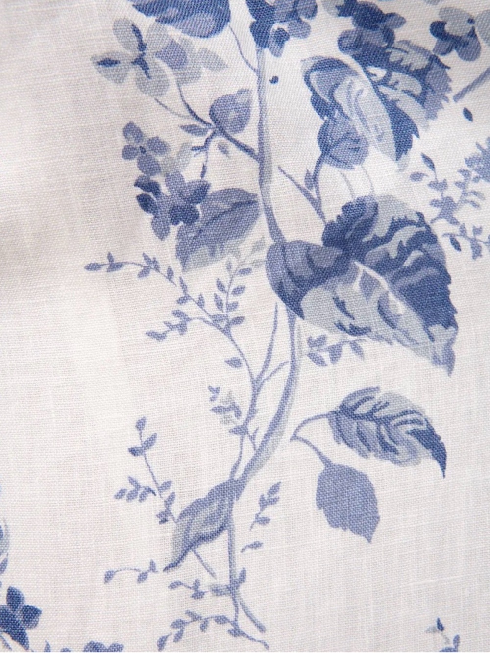 NWOT Reformation Balia Linen Dress Lupine Blue Floral Print - Picture 5 of 14